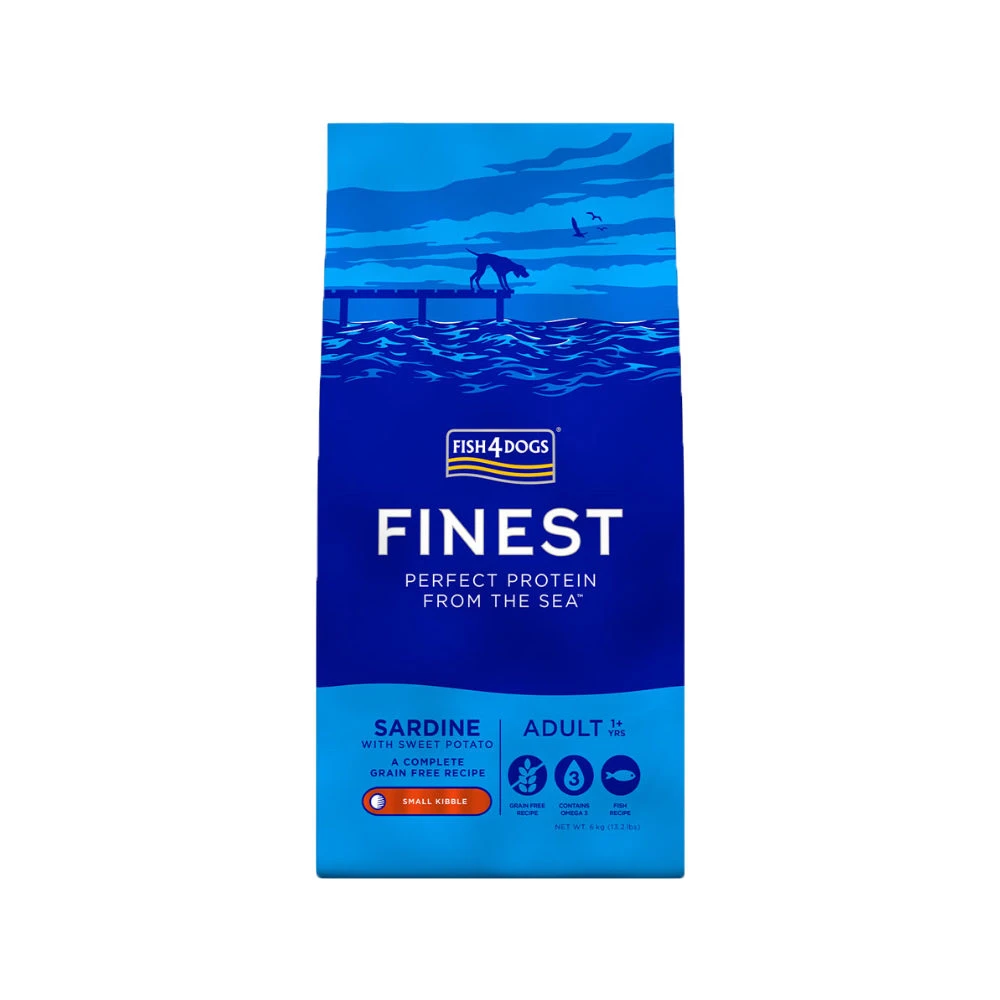 Fish4Dogs Finest Adult Complete - Sardine Grote Brok 1 Fish4Dogs Finest Adult Complete - Sardine Grote Brok