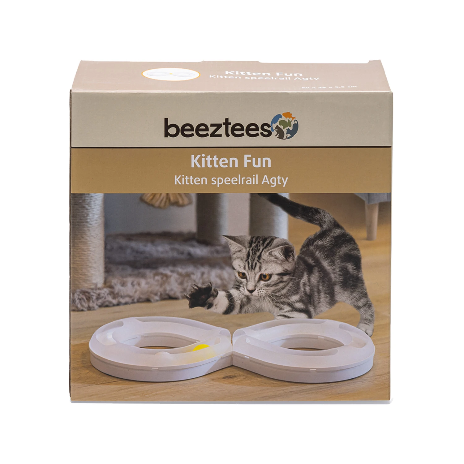 Beeztees Kitten Speelrail Agty 6 Beeztees Kitten Speelrail Agty - Afbeelding 6