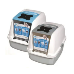 Catit Kattenbak Met Dak -Dierenvriend Kortingshuis catit kattenbak met dak 123902 0500 none