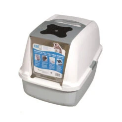 Catit Kattenbak Met Dak -Dierenvriend Kortingshuis catit kattenbak met dak 123905 0500 none