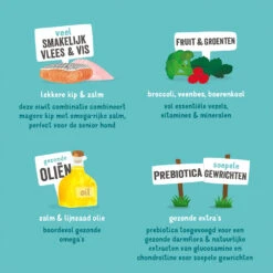 Edgard & Cooper Senior - Kip & Zalm - Blik 12 Edgard & Cooper Senior - Kip & Zalm - Blik -Dierenvriend Kortingshuis edgard cooper senior kip zalm blik 168582 1000 none