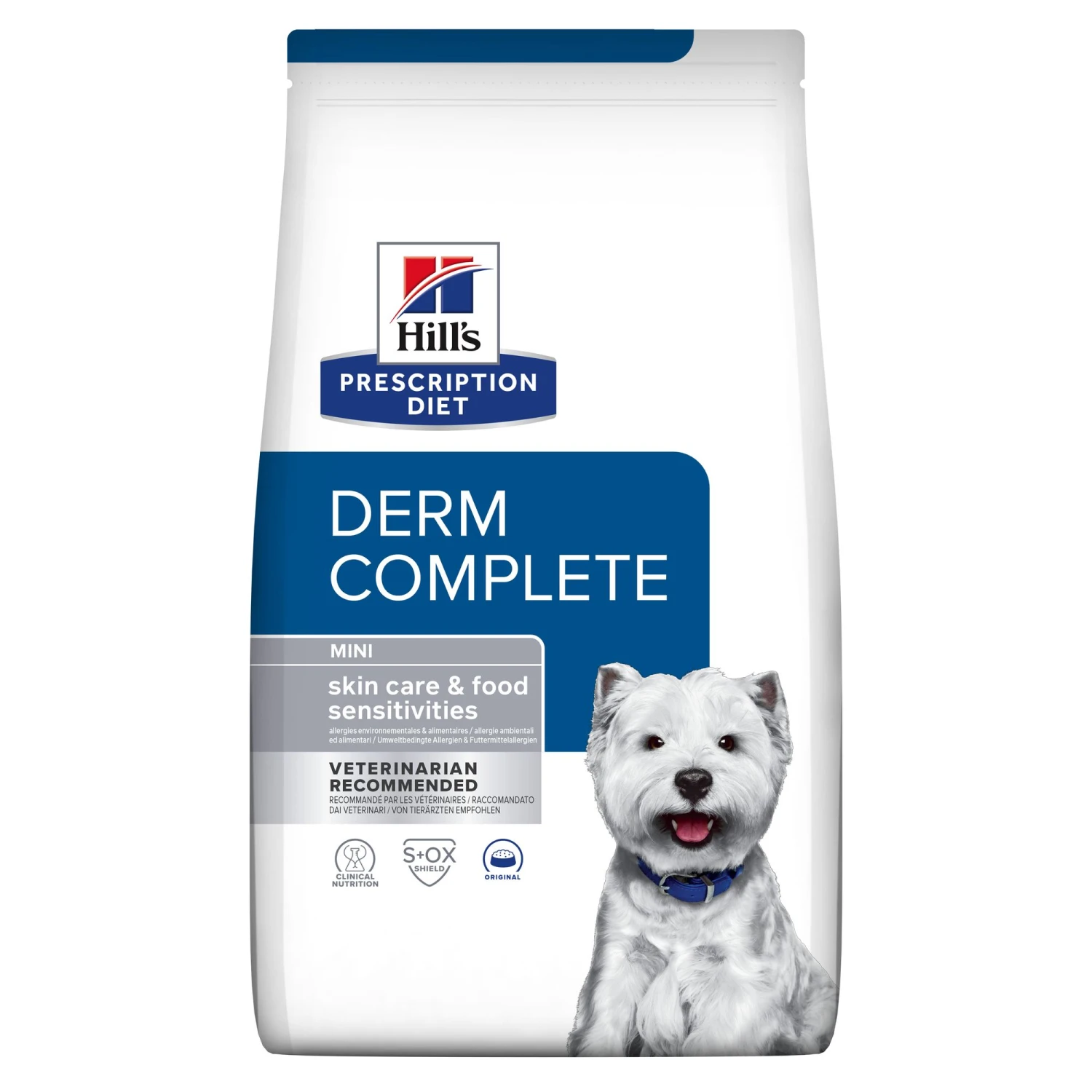 Hill's Derm Complete Mini - Prescription Diet - Canine 2 Hill's Derm Complete Mini - Prescription Diet - Canine - Afbeelding 2