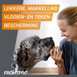 FRONTPRO Kauwtabletten Hond -Dierenvriend Kortingshuis frontpro kauwtabletten hond 221135 1500 none