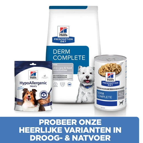 Hill's Derm Complete Mini - Prescription Diet - Canine 9 Hill's Derm Complete Mini - Prescription Diet - Canine - Afbeelding 9