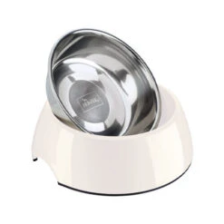 Hunter Melamine Voer- En Drinkbak - Wit -Dierenvriend Kortingshuis hunter melamine voer en drinkbak wit 169561 0500 none