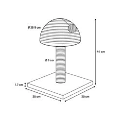 Flamingo Krabpaal Asha -Dierenvriend Kortingshuis krabpaal asha 222629 1000 none