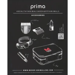 Moser - Tondeuse Prima Oplaadbaar -Dierenvriend Kortingshuis moser tondeuse prima oplaadbaar 205490 2000 none