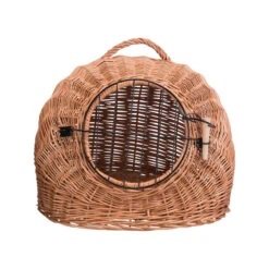 Trixie Rieten Mand Met Deurtje -Dierenvriend Kortingshuis trixie rieten schuilplaats met deurtje 180157 2000 none