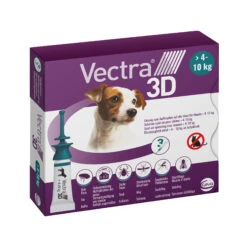 Vectra 3D Dog -Dierenvriend Kortingshuis vectra 3d dog s 4 tot 10 kg 3 pipetten 107200 2000 none