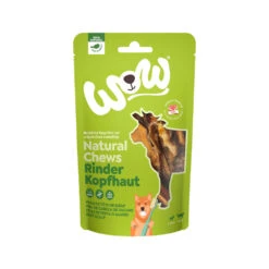 Dierenvriend Kortingshuis -Dierenvriend Kortingshuis wow natural chews rundvlees hoofdhuid 208736 1000 none